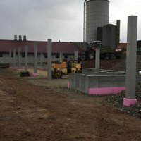 Neubau Freilaufstall und Mistlager durch die ZG GmbH